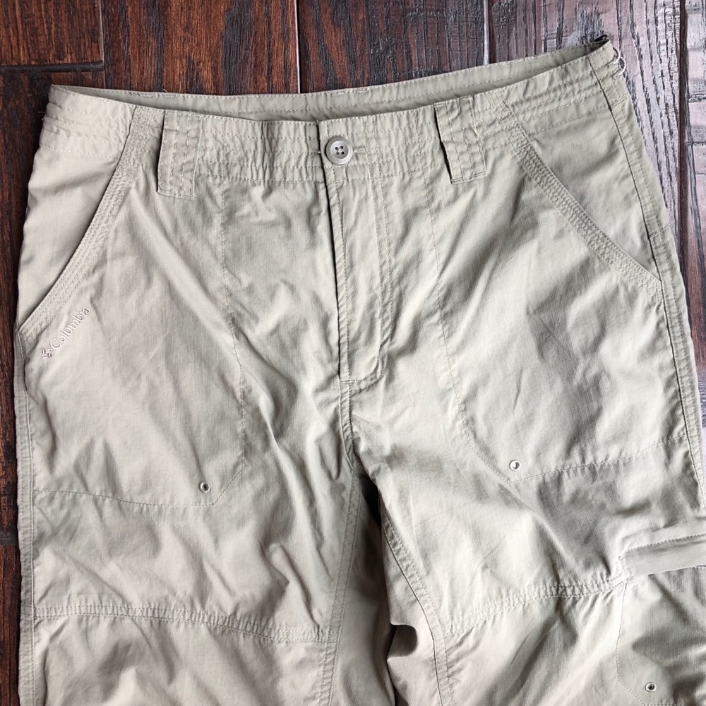 Colombia Titanum Olive/Green Capri Pants - Picture 3 of 14